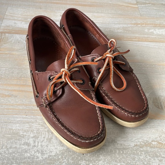 Sebago Shoes - Womens sebago brown loafers size 6.5